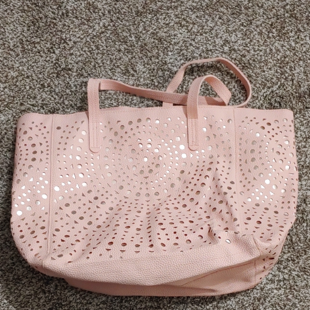 Bath & Body Works Shimmery Pink Shoulder Bag
